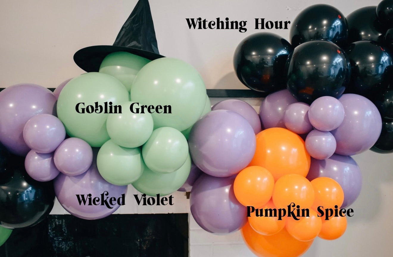 Trick or Treat Balloon Garland Kit