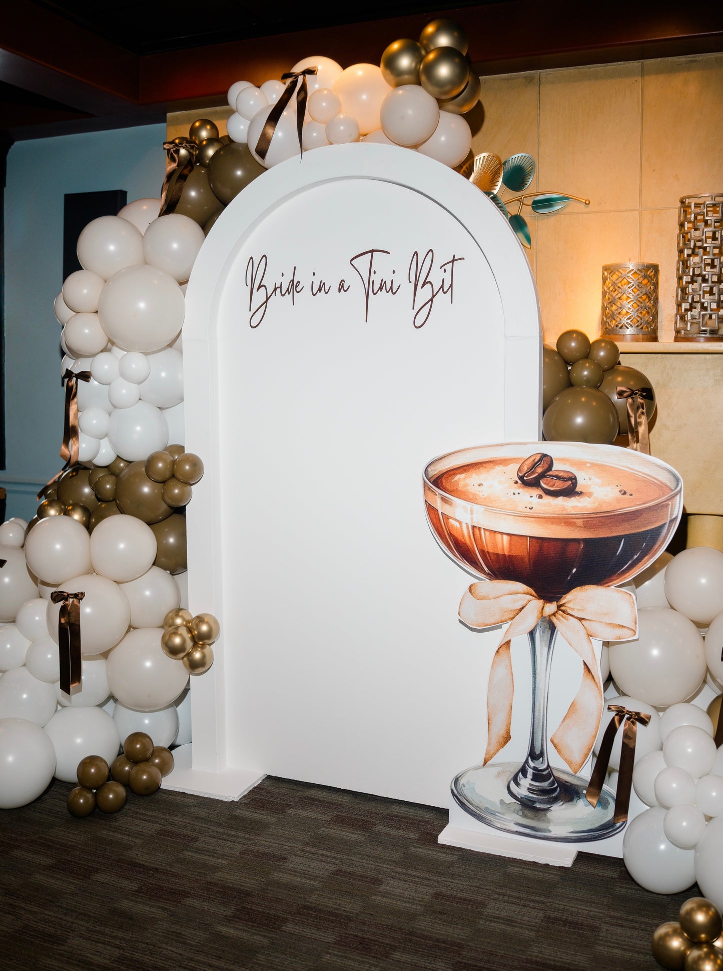 Martini Balloon Garland Kit