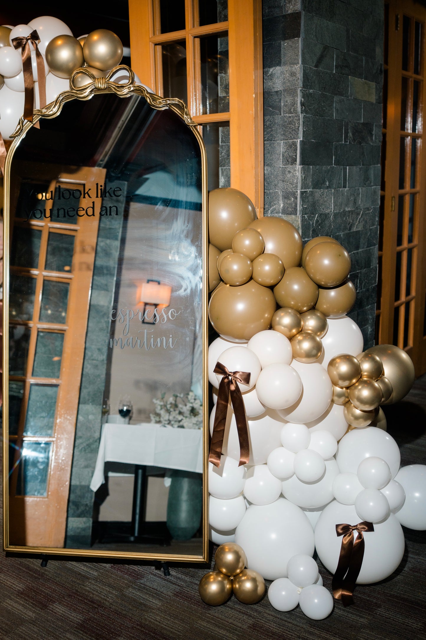 Martini Balloon Garland Kit